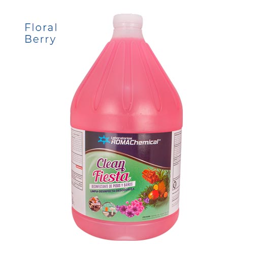 clean Fiesta fragancia floral berry galon