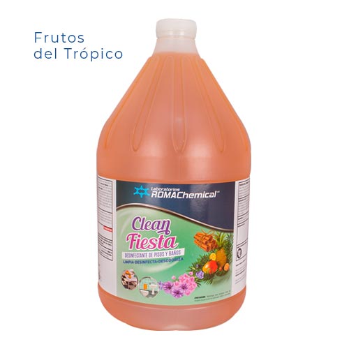 clean Fiesta fragancia frutos del tropico galon